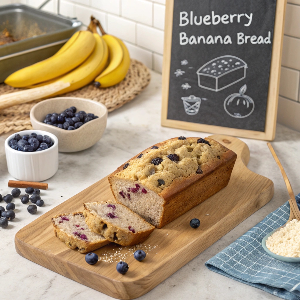 Blueberry Banana Bread Recipe