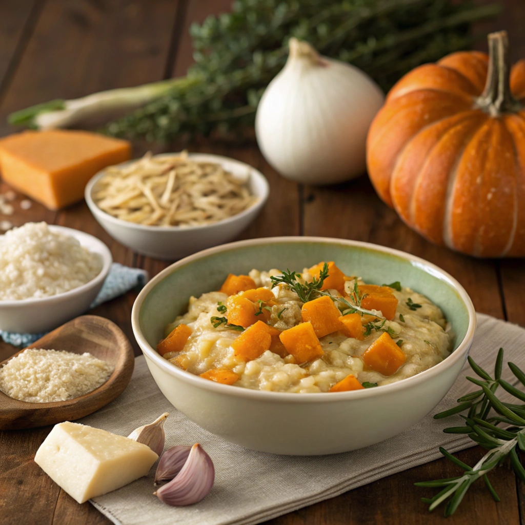 Savory Pumpkin Risotto Recipe