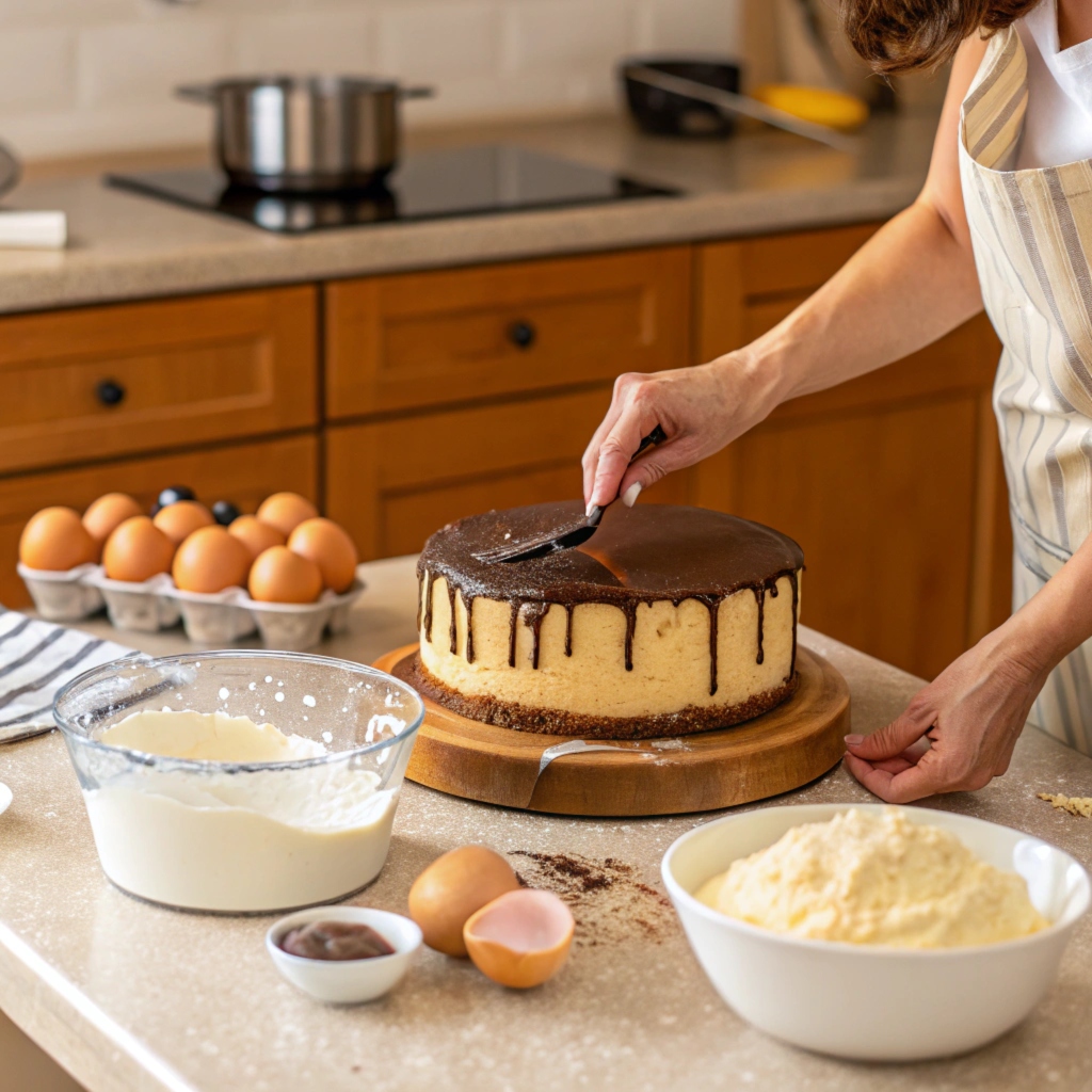 Boston Cream Cake Recipe