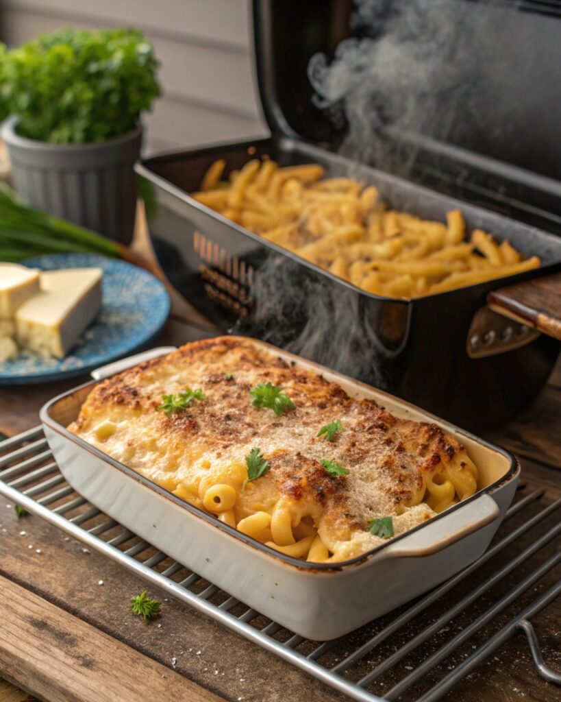 Smoked Mac n Cheese recipe