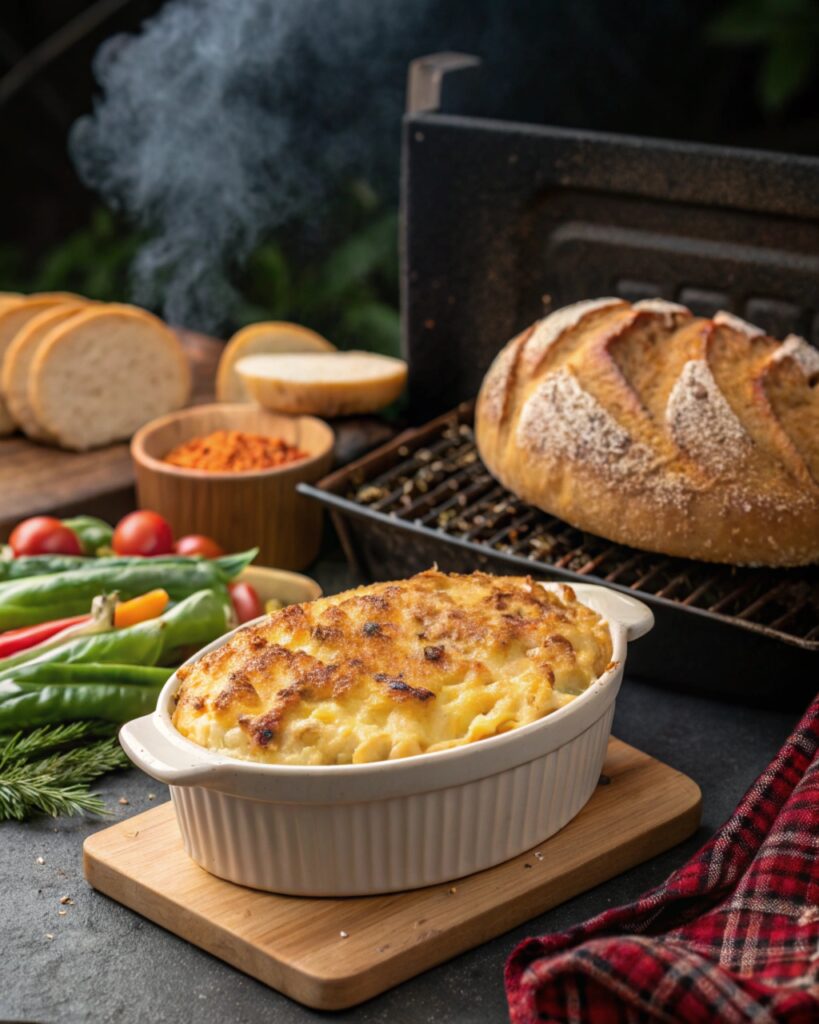 mac and cheese traeger