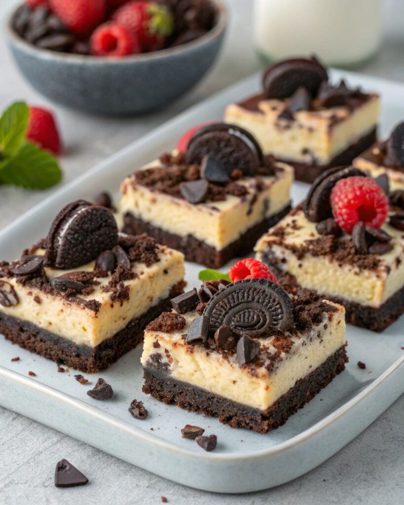 Oreo Cheesecake Bars Recipe