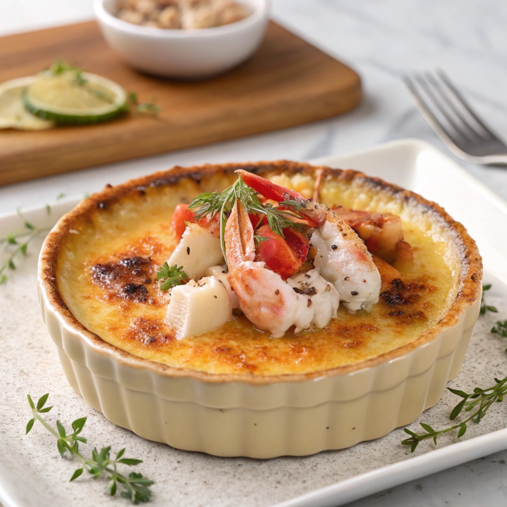 Crab Brulee Recipe