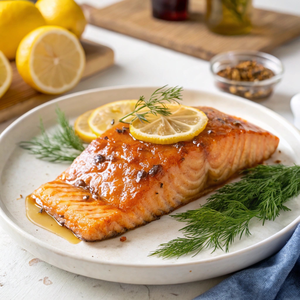 Traeger Recipes​ : Smoked Salmon with Maple Glaze.