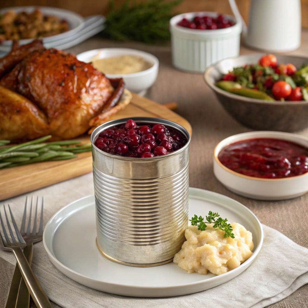 canned cranberry sauce recipe