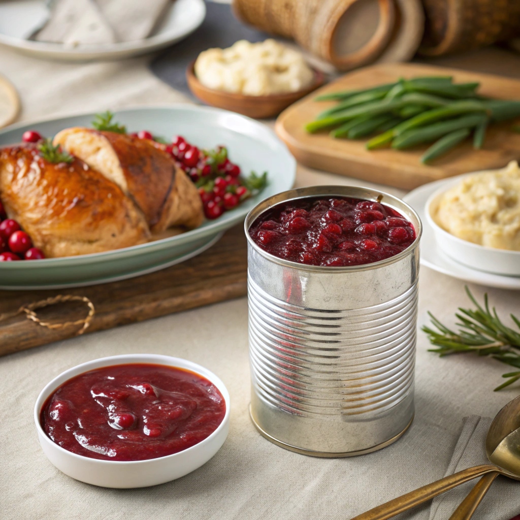 canned cranberry sauce recipe