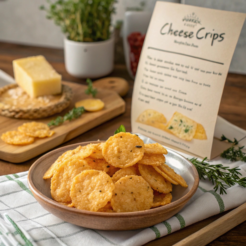 Cheese Crisps Recipe