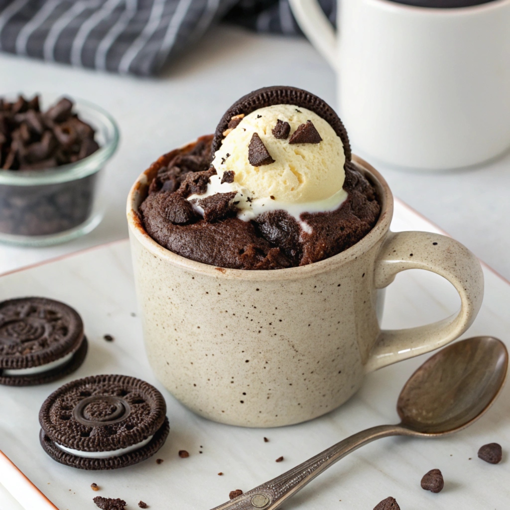 How to Make Oreo Mug Cake