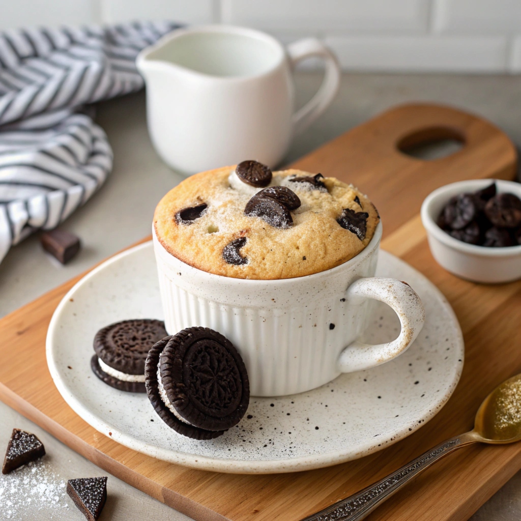 oreo mug cake