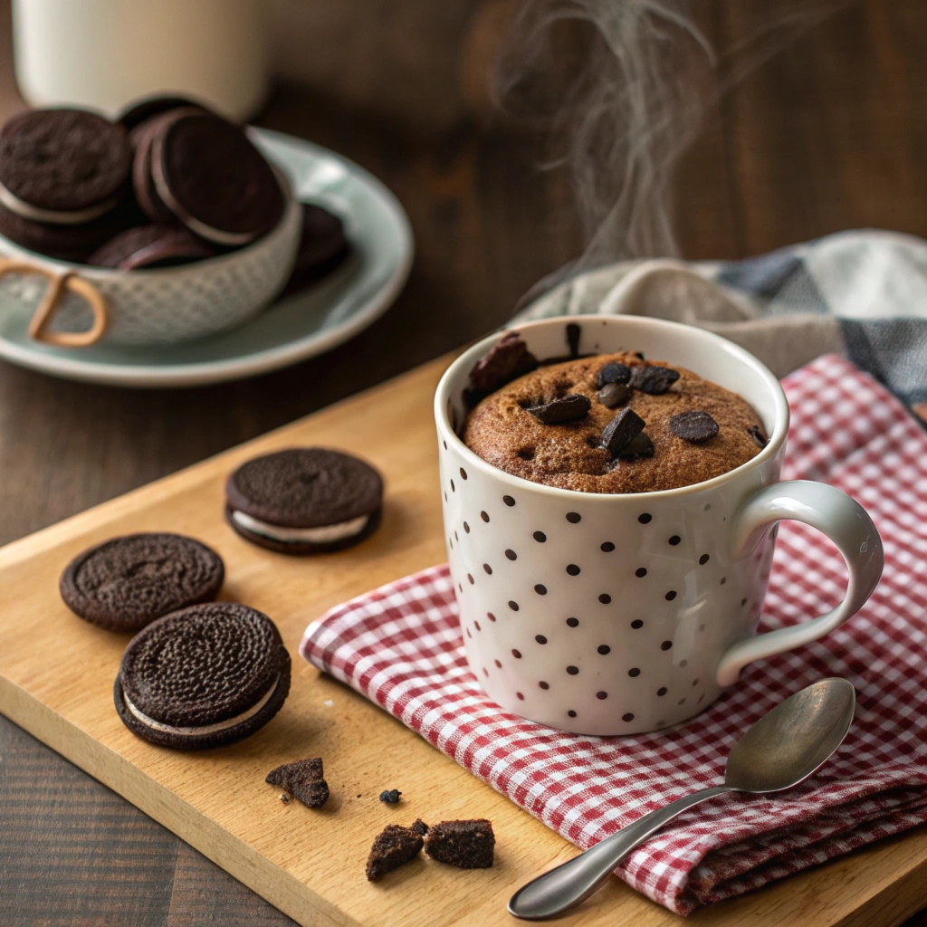 oreo mug cake