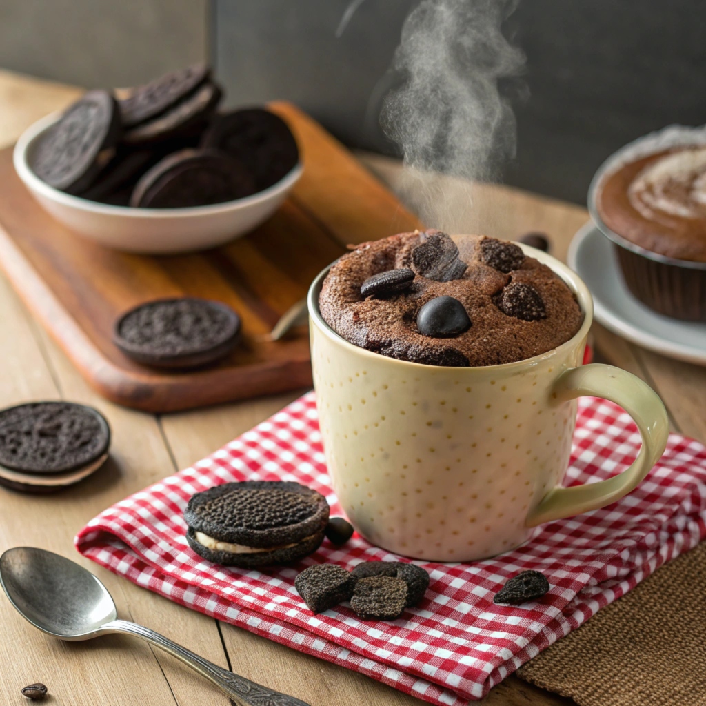 oreo mug cake