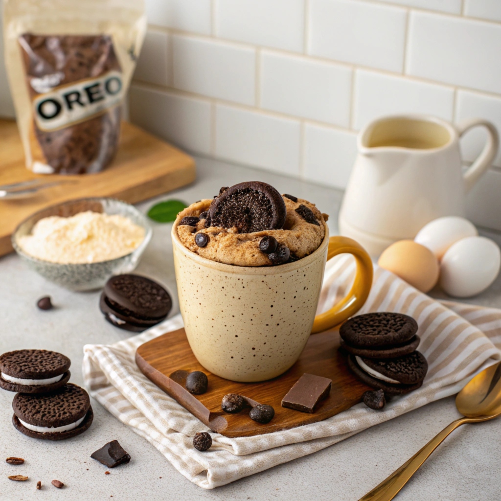 Oreo Mug Cake Recipe