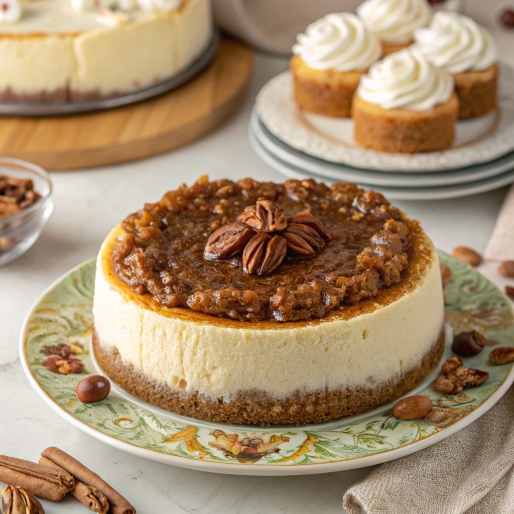 pecan pie cheesecake recipe