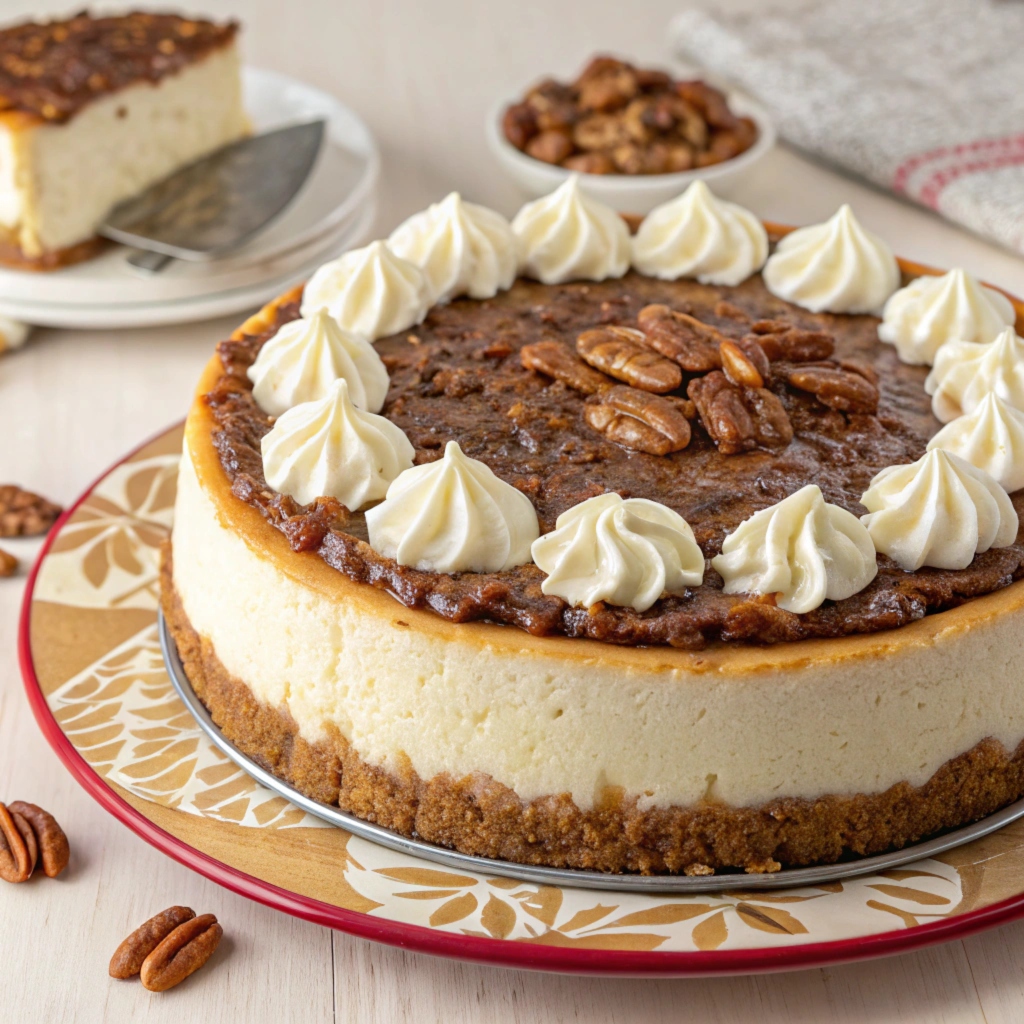 pecan pie cheesecake recipe