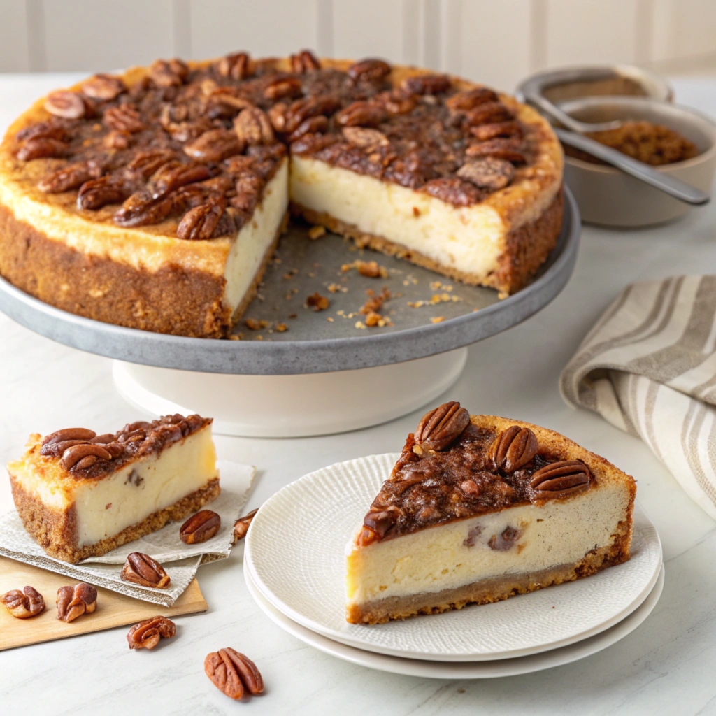 pecan pie cheesecake recipe