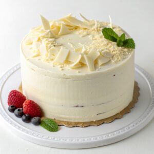 white chocolate cake