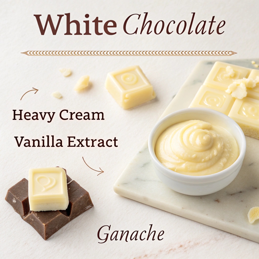 white chocolate ganache recipe​