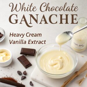 white chocolate ganache recipe​